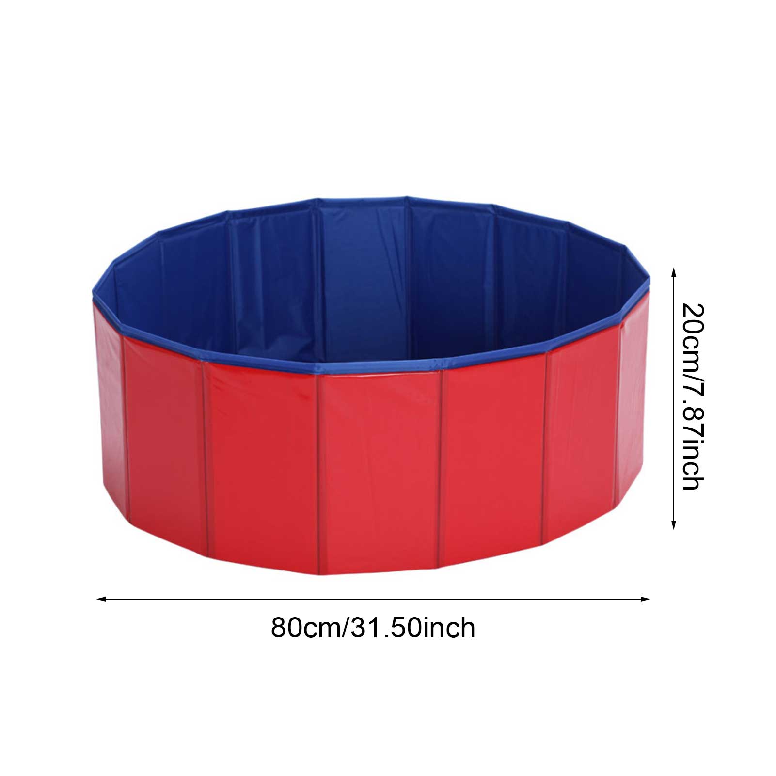 Dog Pool Foldable Dog Swimming Pool Pet Bath Swimming Tub Bathtub Pet Swimming Pool Collapsible Bathing Pool For Dogs & Cats