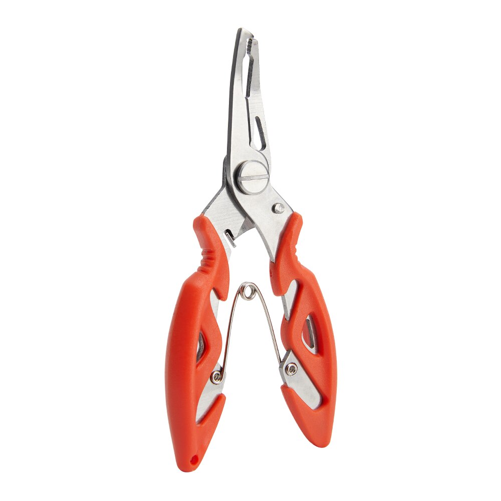 Multifunction Fishing Plier Scissor Fishing Tools Braid Line Lure Cutter Hook Remover Fishing Cutting Fish Use Tongs Scissors: Orange