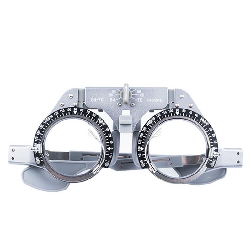 Top Optical Optometry Opthalmic Adjustable Trial Frame Optical Trial Lens Frame PD 54-70mm Pure Titanium Optical