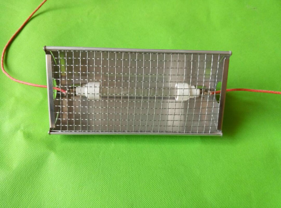 1Stck einzigen rohr heizstrahler badezimmer ofen innen zubehör infrarot quarz malen backofen Aluminium reflektor
