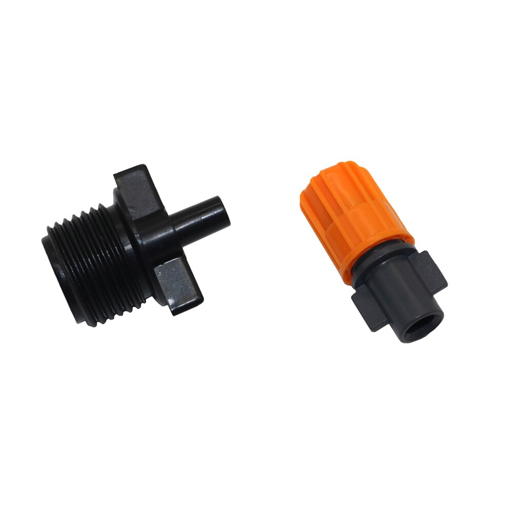 Fogging spray sprinkler Greenhouse Mist nozzle Cooling and humidifying system Garden Splinkler sprayer 100 Pcs: Orange