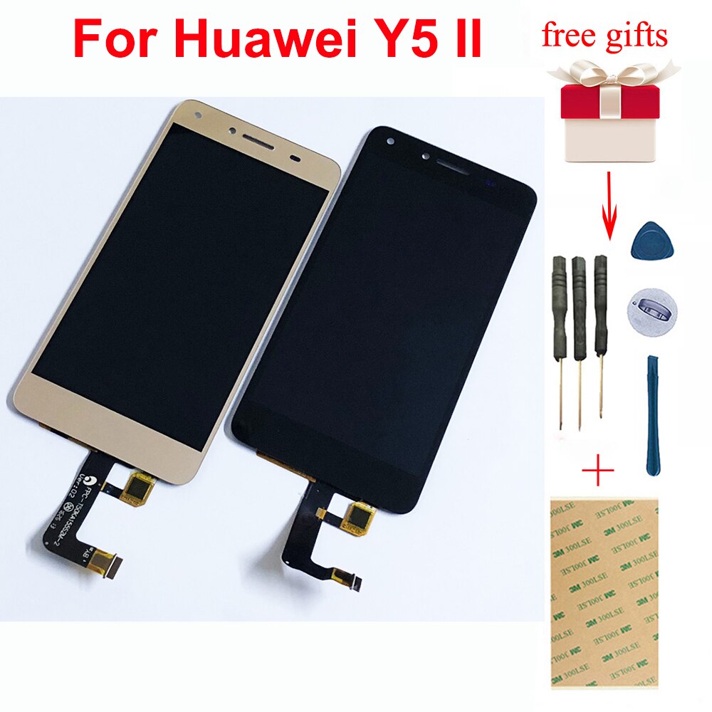 Voor Huawei Y5 Ii Y5 2 Lte CUN-L03 CUN-L23 CUN-L33 Honor 5A Y6 Ii Compact LYO-L01 Lyo L21 Lcd Touch screen Digitizer Display