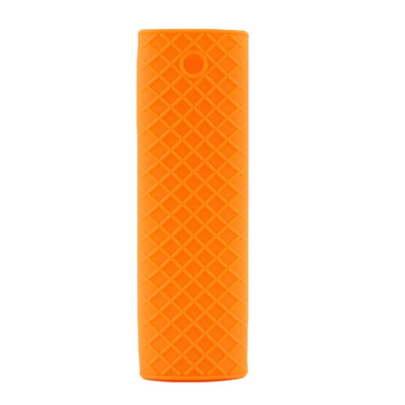 Útil soporte para cazo de silicona, asa para olla, funda para asa de cazo, accesorios de cocina: orange
