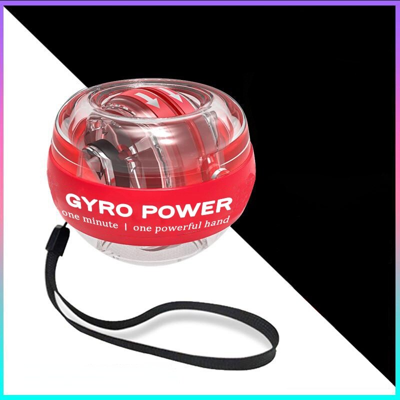 LED Wrist Power Hand Ball Self-starting Powerball with Counter Arm Hand Muscle Force Trainer Exercise Equipment Exercising: Gold