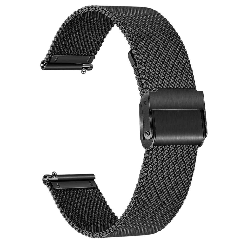 Drukknoop Metalen Horlogeband Voor Samsung Galaxy Horloge Actieve 2 44Mm 40Mm Roestvrij Stalen Horloge Band Polsband Riem: 2 / 40mm