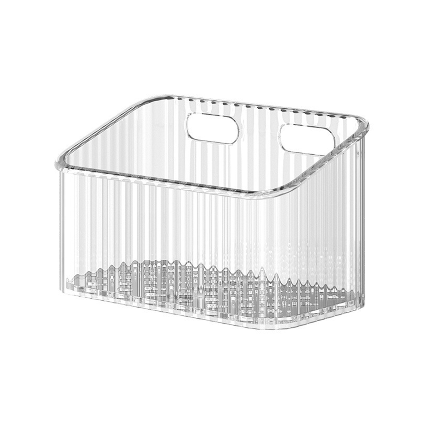Bathroom Storage Rack Transparent Plastic Organizer Holder Toiletry Hair Accessory Jewelry Makeup Organizer Bracket Storage Rack: light yellow