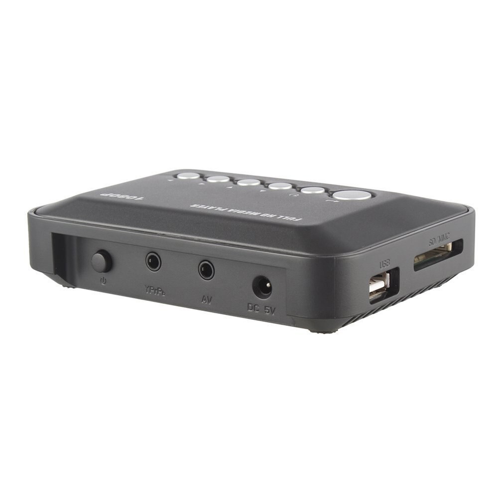 Di alta Qualità HDMI Lettore Video 1080P TV Video SD MMC RMVB MP3 Full HD USB HDMI Multi TV Media video Player Box