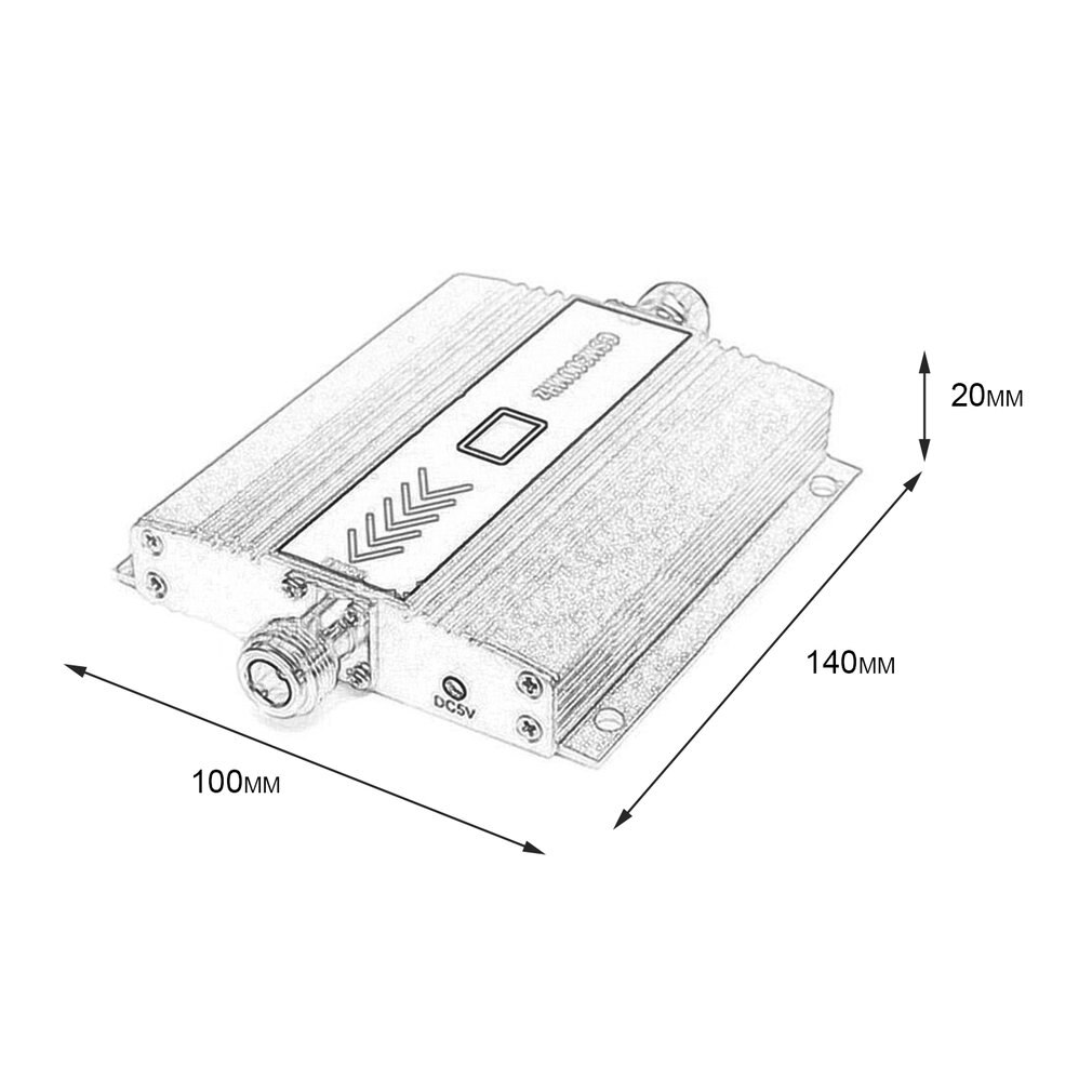 LCD Display Mini GSM Repeater 900Mhz Mobile Cell Phone GSM 900 Signal Booster Amplifier Cellular Repeater Device