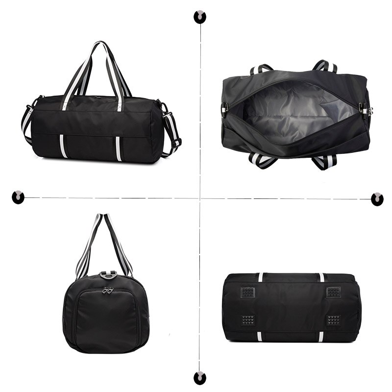 NANCY TINO las mujeres de negocios de viaje equipaje mojado y seco separación deportes gimnasio bolsa para hombres con gran capacidad