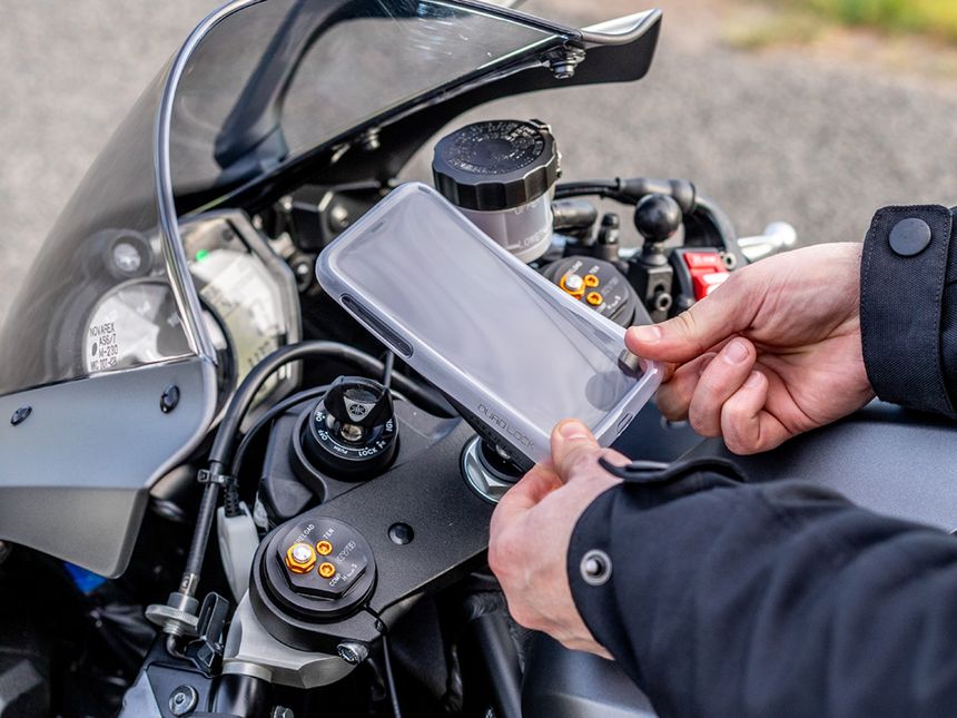 Quad sperren Universelle Gabelkopfhalterung - Motorrad & Fahrrad praktisch-Navigationshalterung