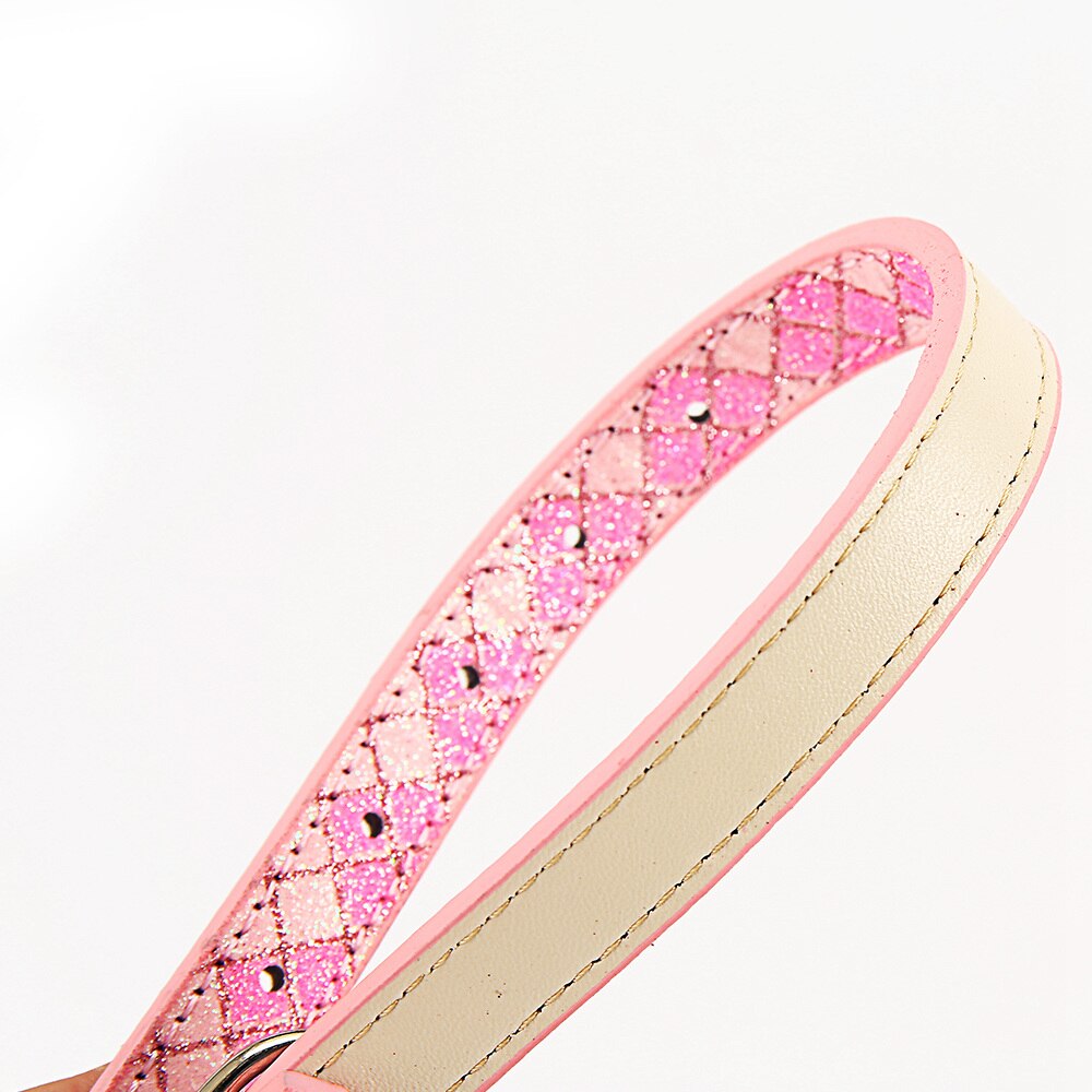 Hundehalsbånd til små store hunde pu læder hundehalsbånd justerbart plaid rhinestone halsbånd til hunde tilbehør kæledyr produkter hvalp