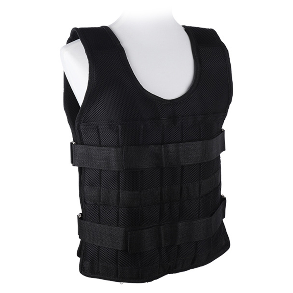 Chaleco con peso de carga de 20/40KG, chaqueta, ropa de arena para boxeo, entrenamiento con pesas, equipo de gimnasio ajustable