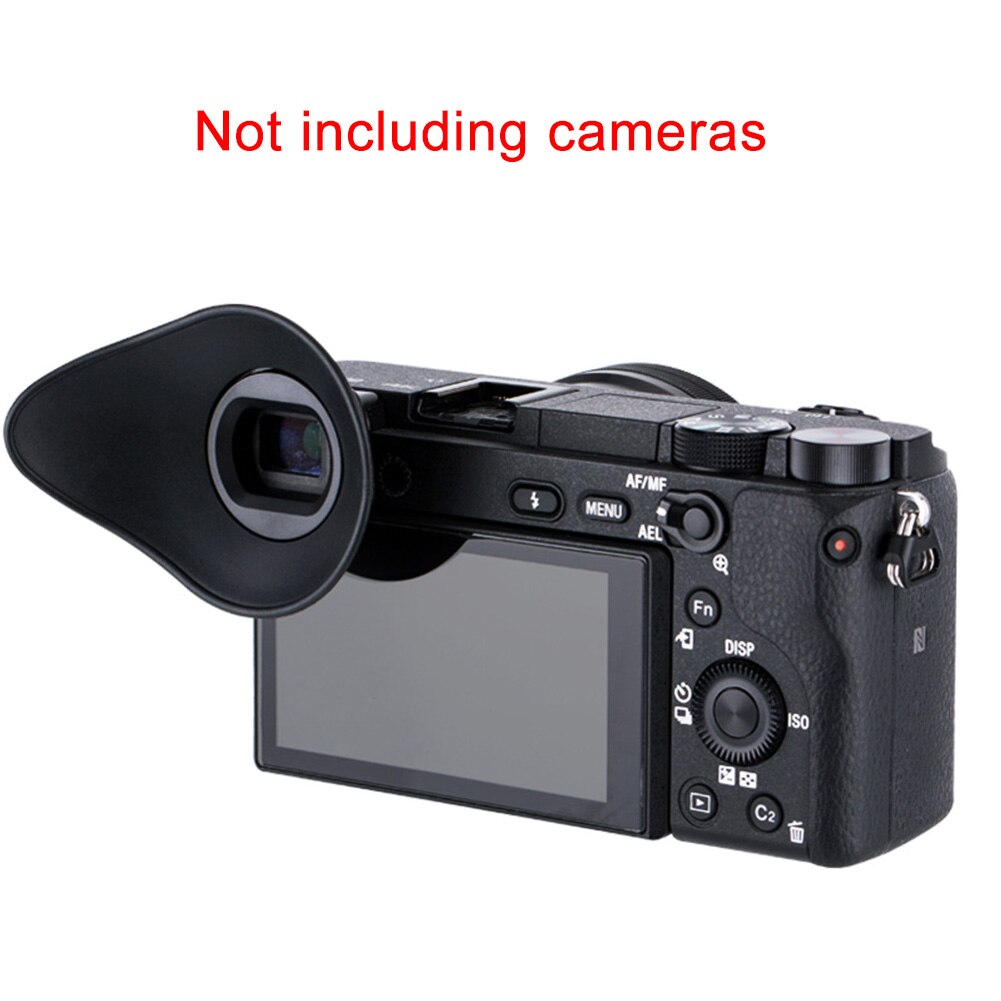 Oculairs 360 Graden Draaien Mini Installeren Outdoor Zachte Siliconen Camera Oogschelp Duidelijker Grote Cover Voor Sony A6000 A6300 NEX-7