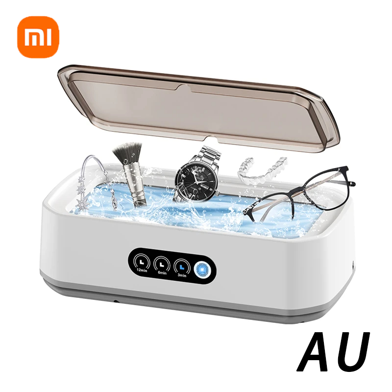 Xiaomi Ultrasonic Cleaning Machine Glasses Cleaning Machine Large Capacity Jewelry Braces Cleaner 650ml For Jewelry: Blue