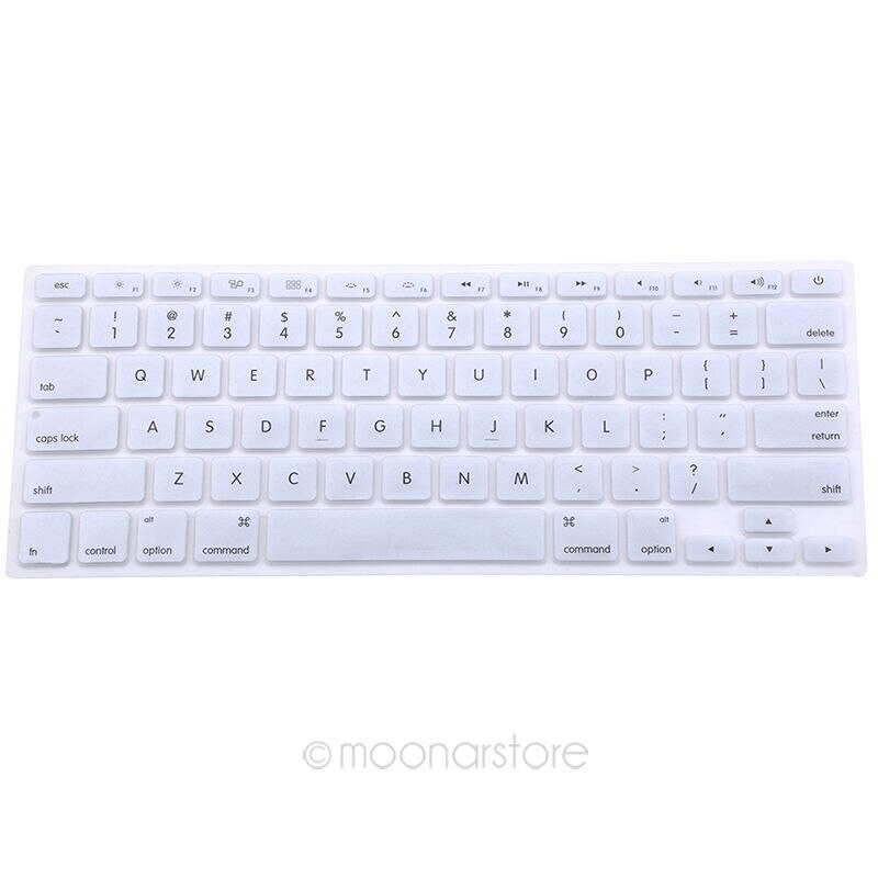 Silikoninen näppäimistön kannen suojakuori apple macbook pro macille 13 15 air 13 pehmeä näppäimistö tarrat 9 väriä  #5
