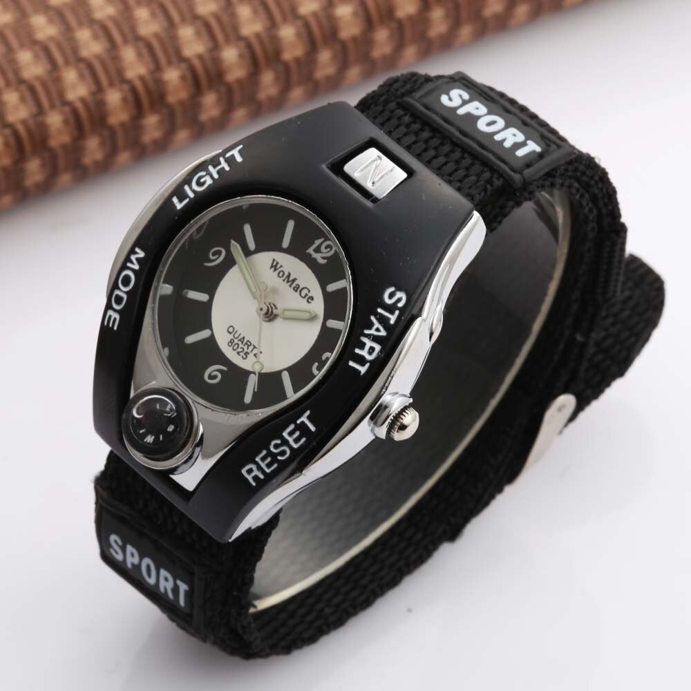 WOMAGE Kids Watches Children Watches Boys Girls Sports Watches Analog Quartz Canvas Band Watches montre enfant