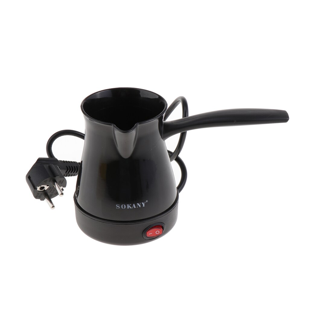 500ml turkse koffiezetapparaat pot draagbare elektrische koffiemachine voor thuis bar café winkel, eu-stekker