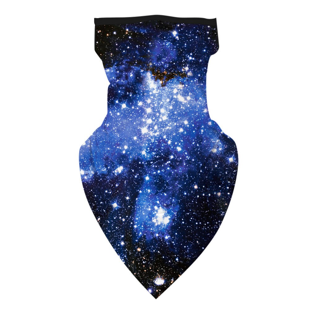 25# Outdoor Print Seamless Magic Scarf Ear Hook Sports Scarf Neck Tube Face Dust Riding Bandana Uv Protection Neck Gaiter