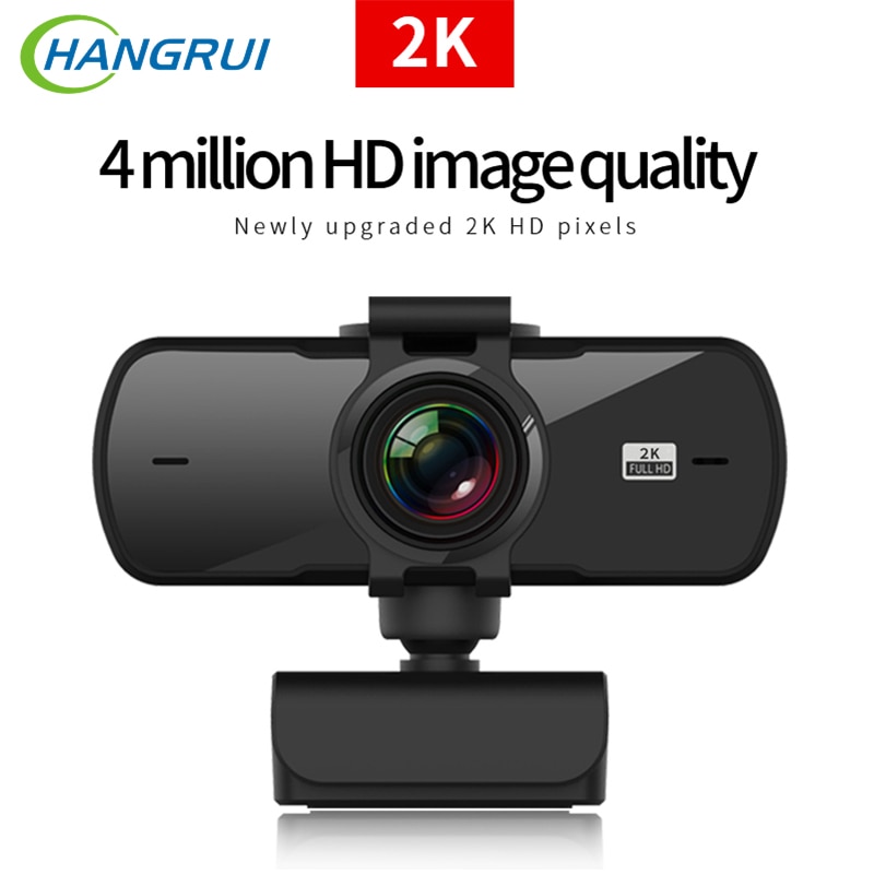 Web Camera Full Hd 2K 2040*1080P Webcam Computer Camera Met Microfoon Webcam Voor Live-uitzending video Bellen Conferentie Werk