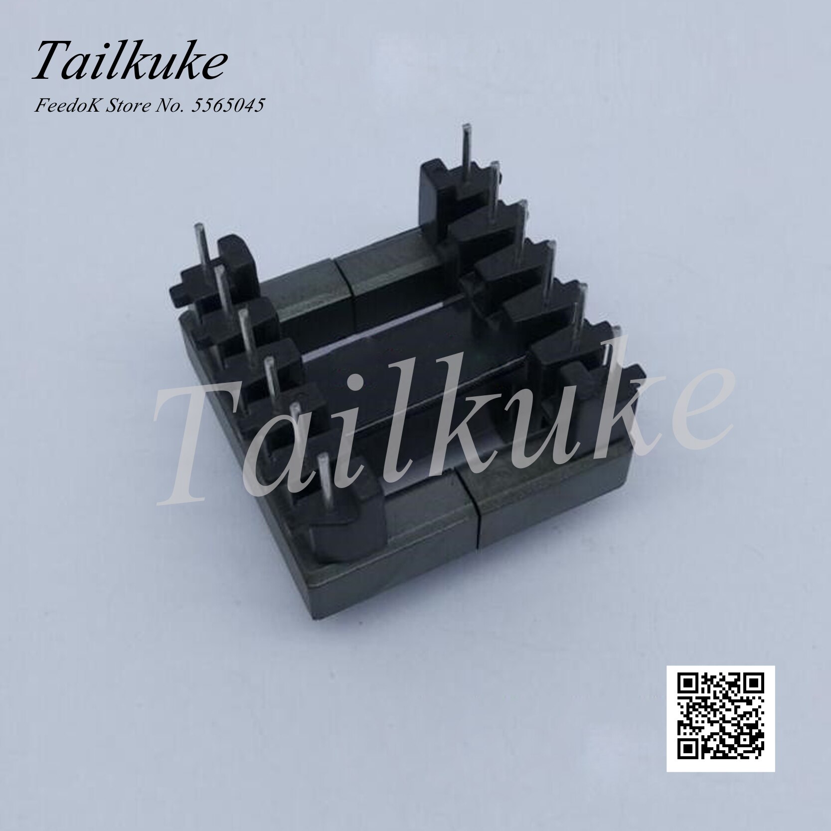 Núcleo de ferrita EF30 para transformador, núcleo de transformador de Material, EE30, EE30, Horizontal, 6, 6, 10 set/lote