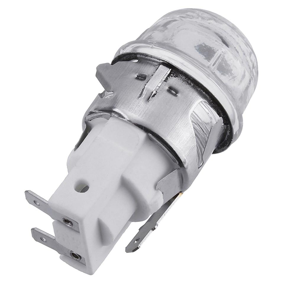 60w ovnlampe keramisk holder kjøleskap  e14 halogenpærer lysbase varmebestandig mikrobølgeovn lampeadapter 110-220v
