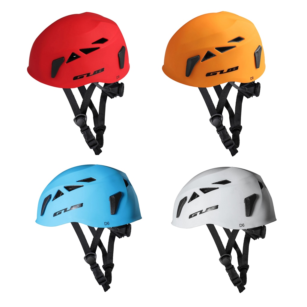 Klimmen Helm Hoogte Uithoudingsvermogen Steigers Werk Helm Helm Met Verstelbare Kinband Klimmen Accesso