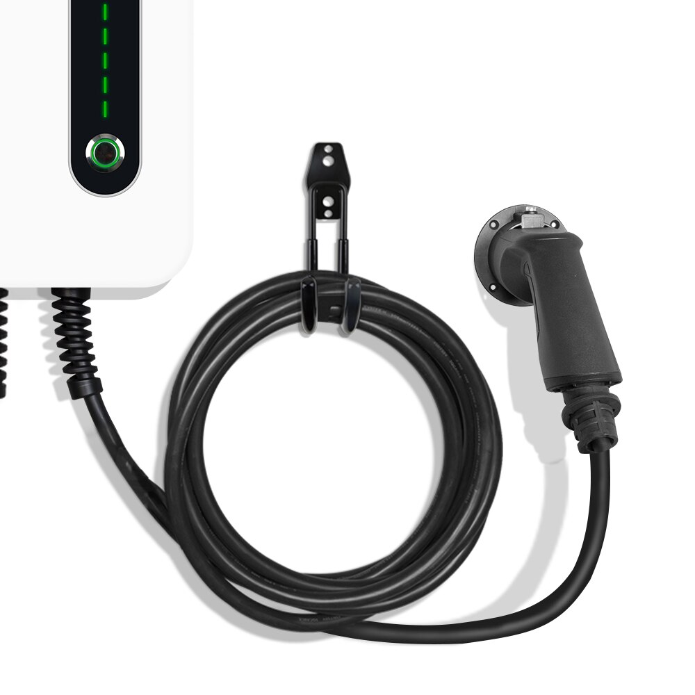 EV Charger Cord Holder Holster and Hook For EVSE Charging Cable Extra Protection Leading Wallbox