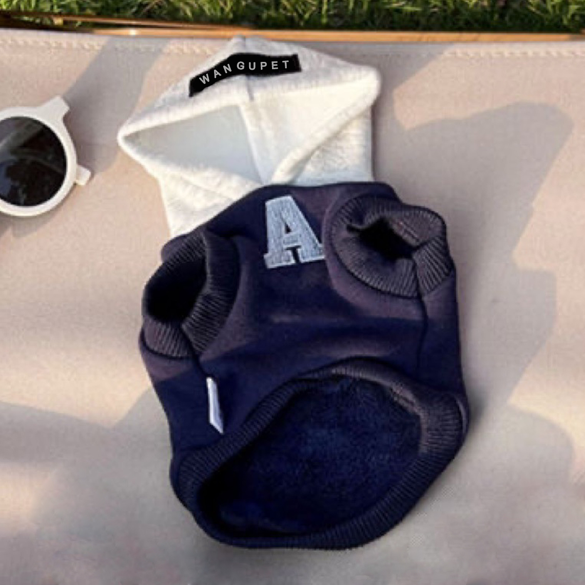 Sudadera con capucha para perro a la , ropa cálida de invierno para perros y gatos, sudadera suave, abrigo para perros pequeños y medianos, ropa para mascotas en clima frío, Chihuahua Pug: XXL / Negro