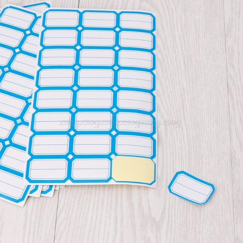 240 Pcs Blank Stickers Self Adhesive Sticky Blank Label Paper Label Can Be Classified Au13 19 Droship