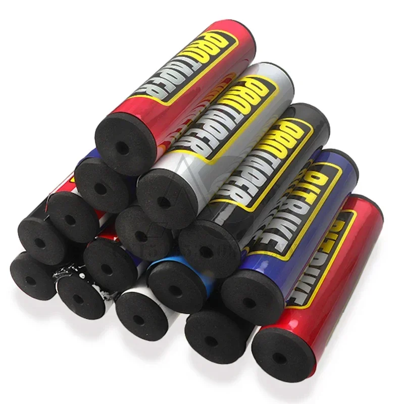 20 cm Motorrad-Lenkerpolster für Lenker – universelle Passform für Moto-Cross, ATV, Quad, Schmutz Fahrrad, BMX-Brustschutz aus weichem Schaumstoff, langlebig