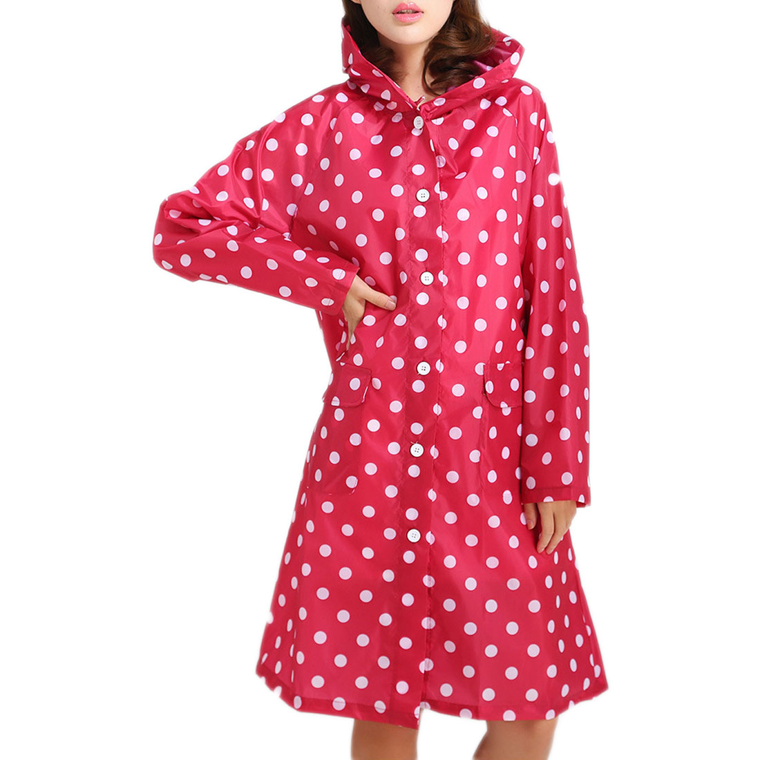 Outdoor Waterproof Girl Lady Hooded Raincoat Women Travel Riding Cloth Rain Coat For Women Poncho Long Rainwear Rain