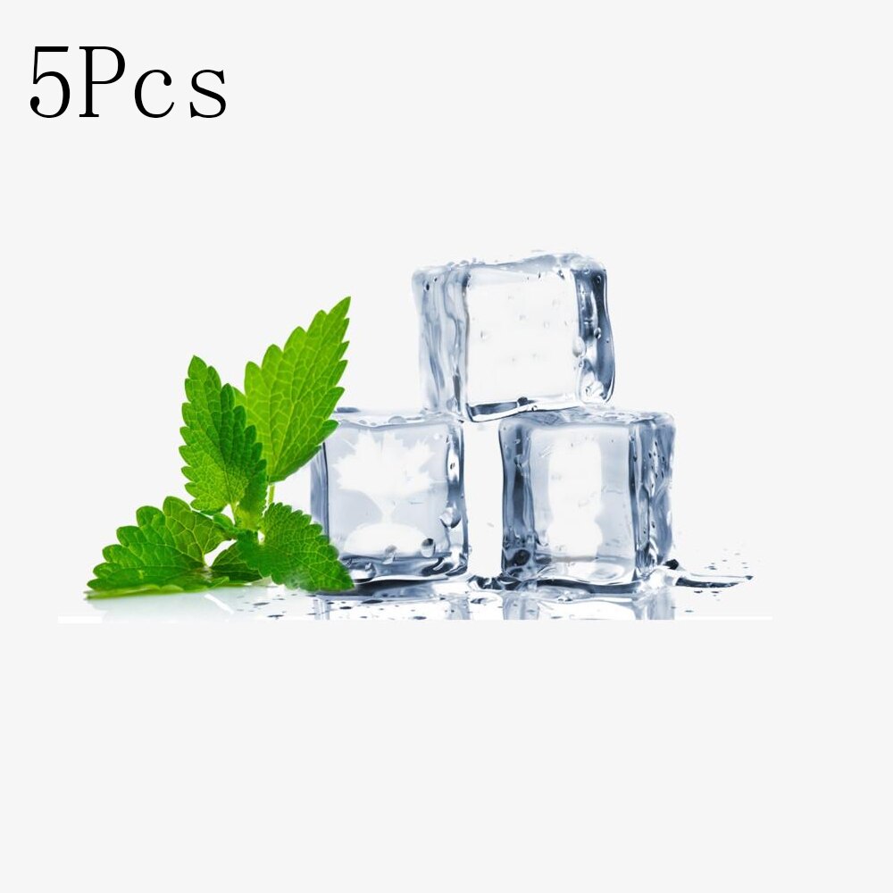 5pcs Simulation Ice Cube Acrylic 2.5CM Ice Particles Transparent Photography Props Photo Studio Shooting Beverage Decor JU0060