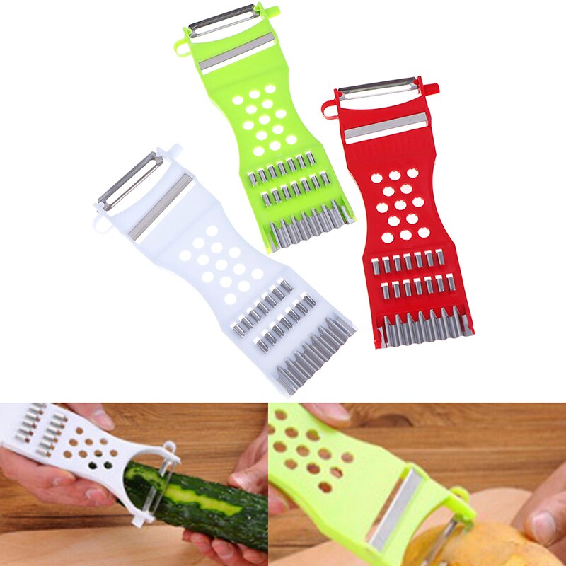 1pc Multifunction Kitchen Gadgets Vegetable Fruit Peeler Parer Julienne Cutter Tools
