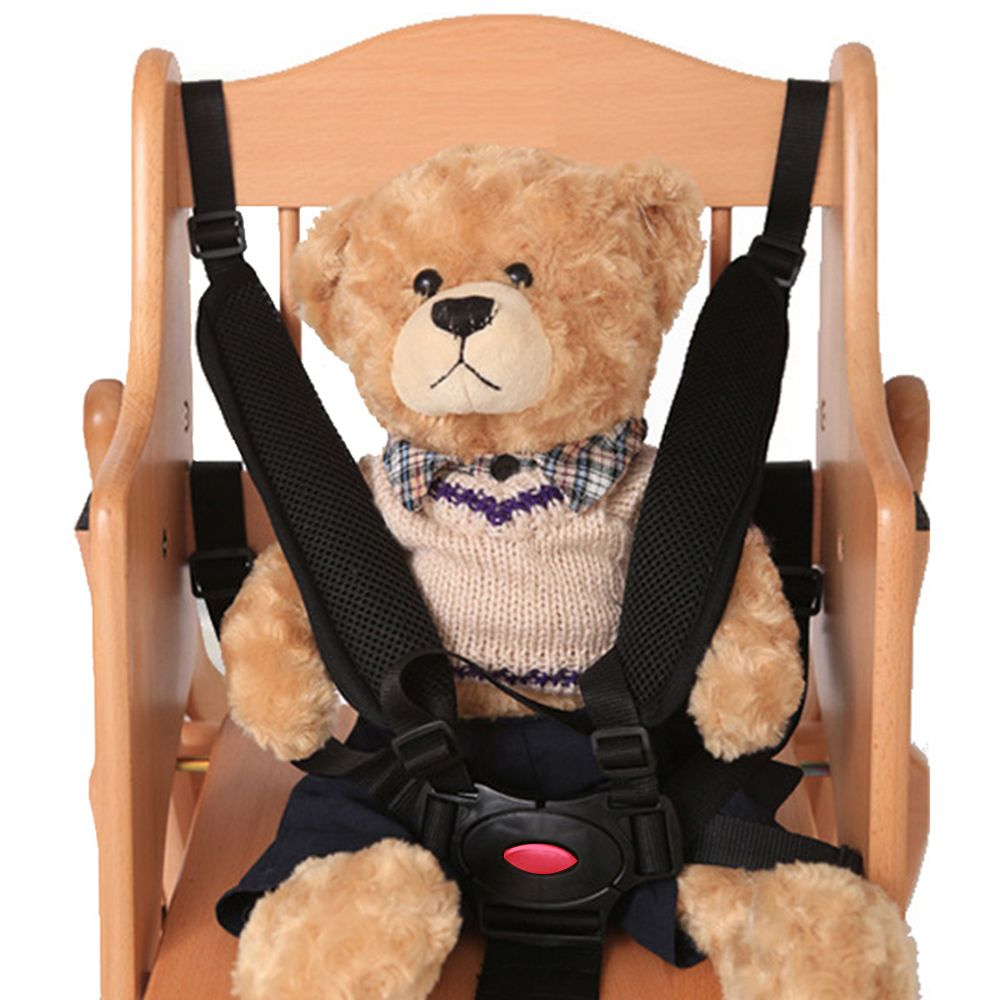 Arnés de 5 puntos de seguridad para coche, correa para cochecito de bebé y niño, silla alta, accesorios para silla exquisita