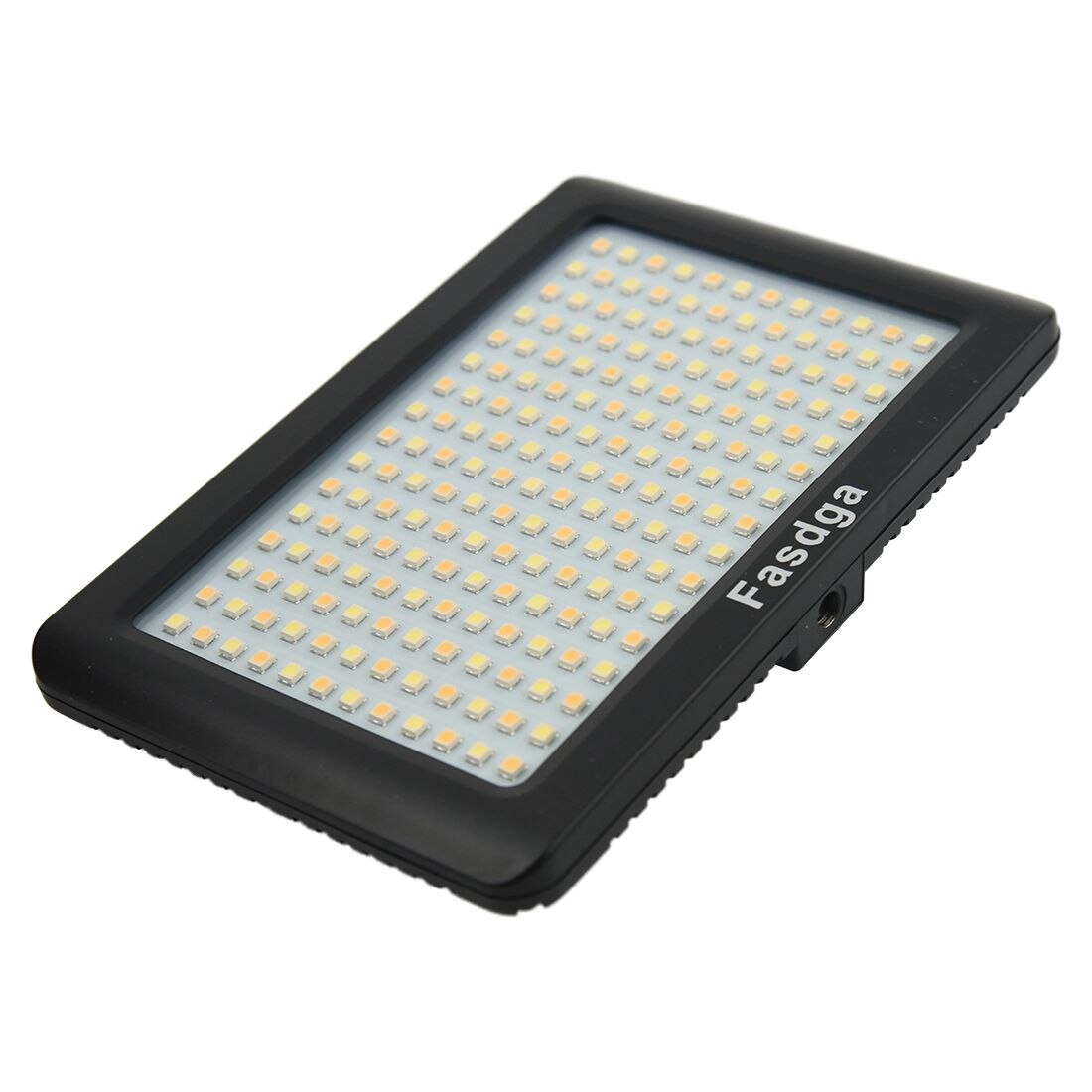 -fasdga 12w 192 led studio video jatkuva valo lamppu kamera dv videokamera musta