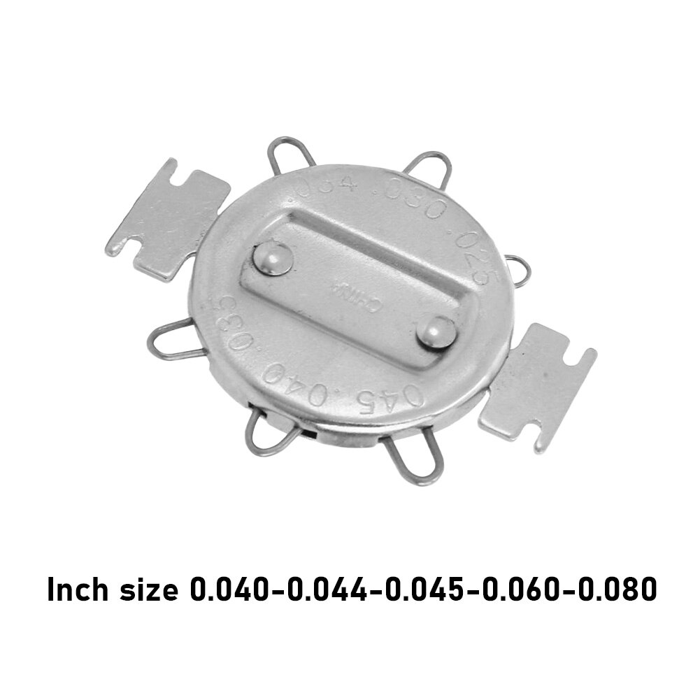 Spark Plug Gap Gauge Opener Measuring Adjustment Tool Gapper Feeler Clearance Spark Plug Gage Caliber for Motorcycle Gauge: Imperial