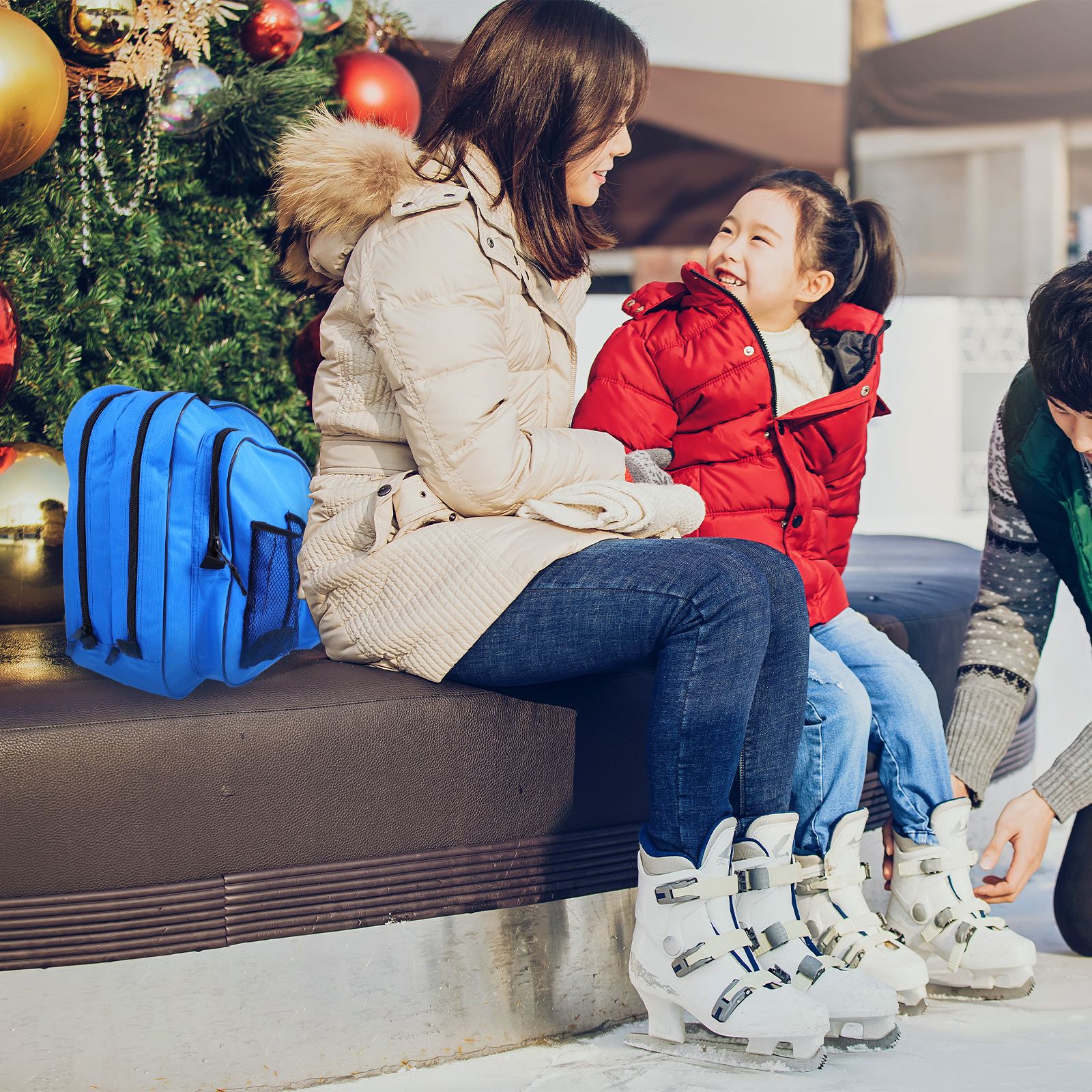 1pc Roller Skates Handbag Ice Skate Storage Bag Roller Skates Storage Pouch