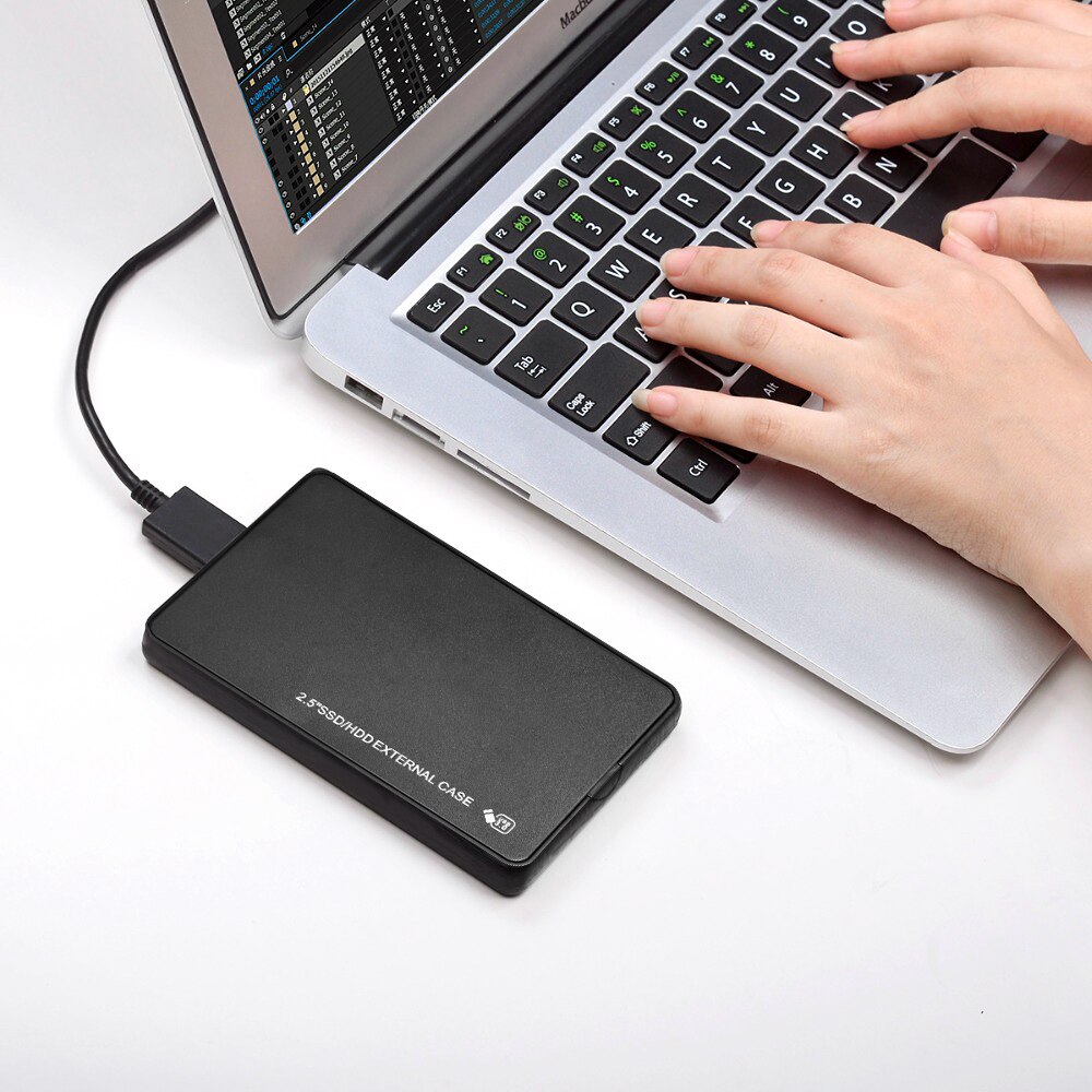 2.5 Inch Hdd Ssd Case Sata Naar Usb 3.0 Adapter Gratis 5 Gbps Box Harde Schijf Behuizing Ondersteuning 2Tb hdd Schijf Voor Windows Mac Os
