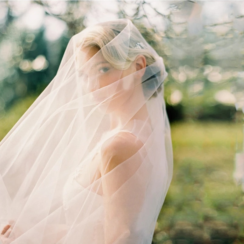 6 10 15 20 30 meter bruidsfoto feest bruids extra lang 6 10 15 20 30m witte mesh tule sluier bruid ivoor sluiers zonder kam