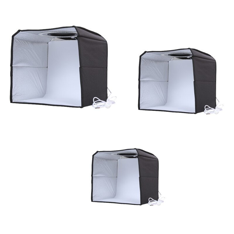 K3NB Portable Photo Studio Light Box Professionele Dimbare Schieten Tent Kit Met 112 Led-verlichting &amp; 6 Achtergronden Fotografie