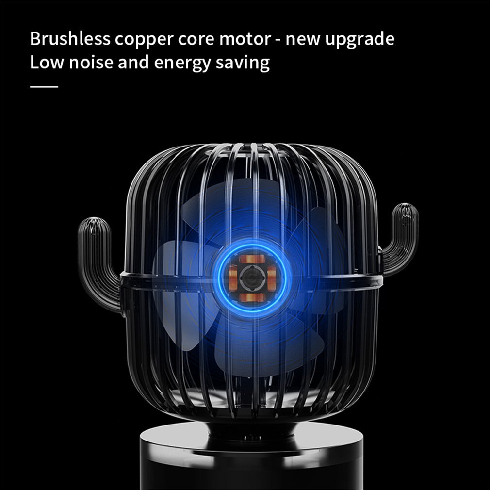 Cactus Fan Desktop Schudden Hoofd Mini Kleine Vent... – Grandado