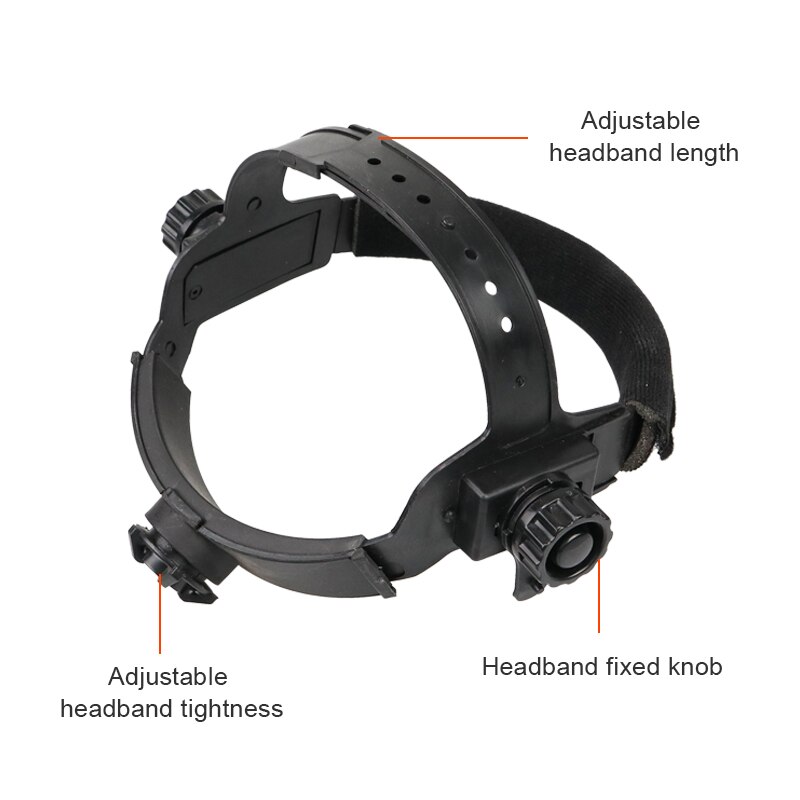 Automatic Welding Helmet Welding Mask Head-Mounted Argon Arc Welding Cap Welding Protective Helmet Flat Flip Half Helical