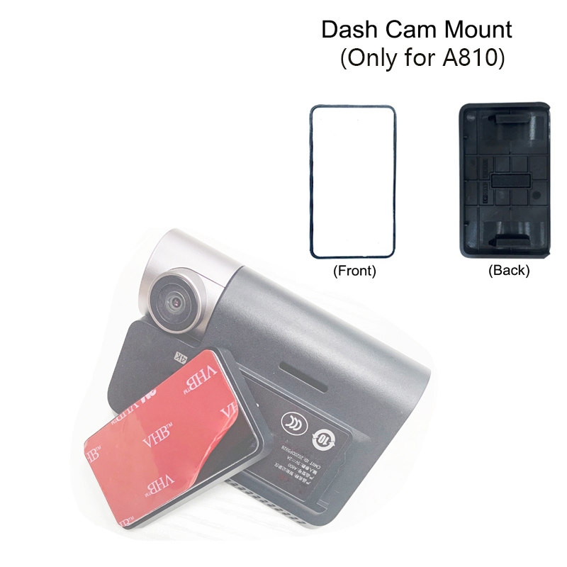 Voor 70mai Dash Cam Mount Voor 70mai Dash Cam A810 Mount Voor 70mai A810 Auto Dvr Vhb Sticker Houder Statische Stickers