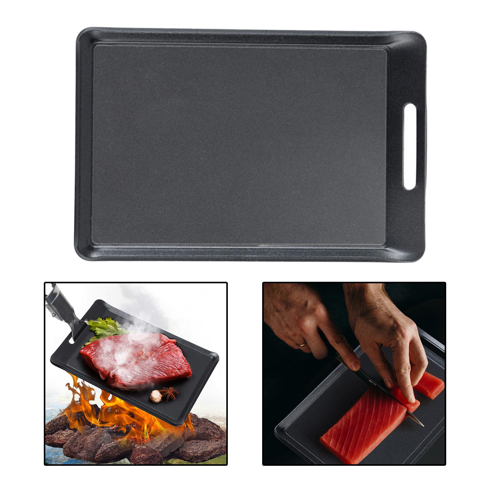 Indoor Outdoor Koreaanse Grill Pan Anti-aanbak Aluminium Grill Pan Met Handvat Geschikt Voor Gasfornuis Inductiekookplaat