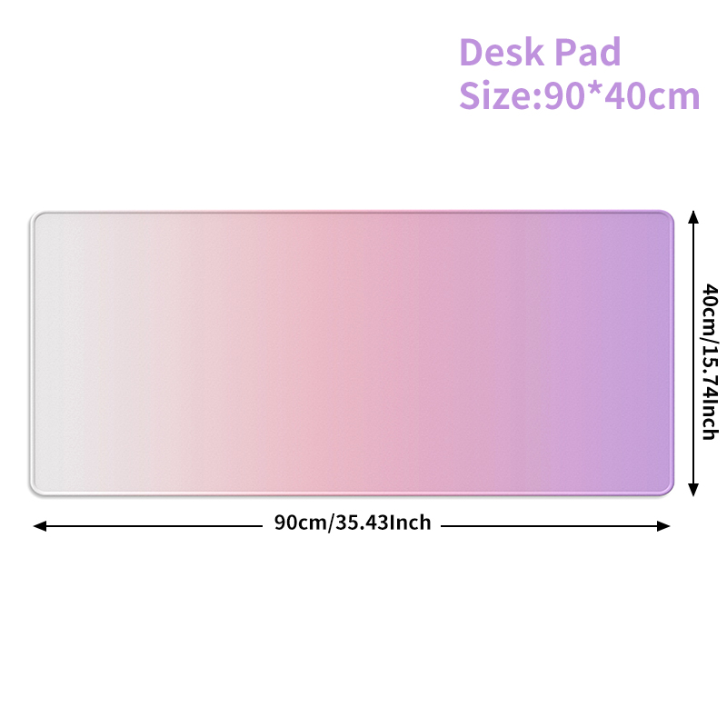 Cloud Gradient Gaming Keyboard Pad Wrist Pad Cloud Wrist Pad Mouse Pad Ergonomic Laika Foam Memory Non-Slip Support Office: Orange