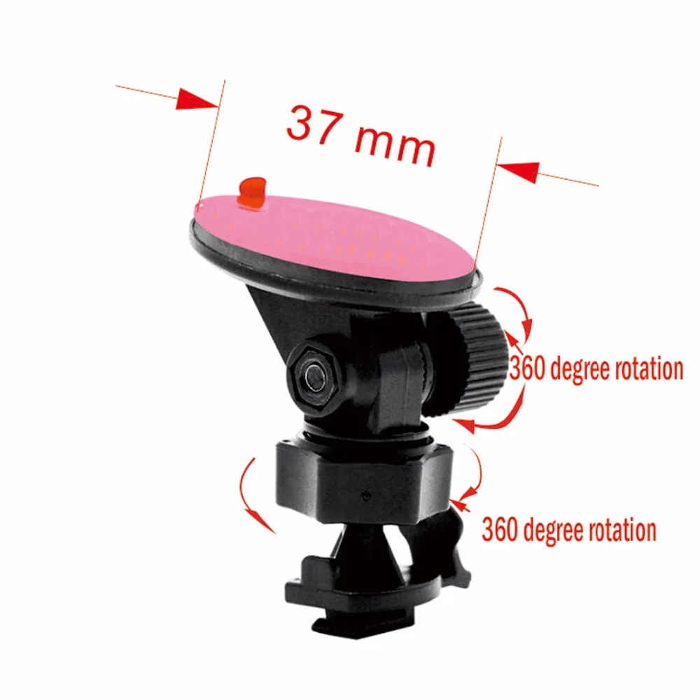 Originele voor Xiaomi Yi auto houder beugel 3 M sticker, installeren stevig 360 graden rotatie Past van Xiaomi Yi auto DVR