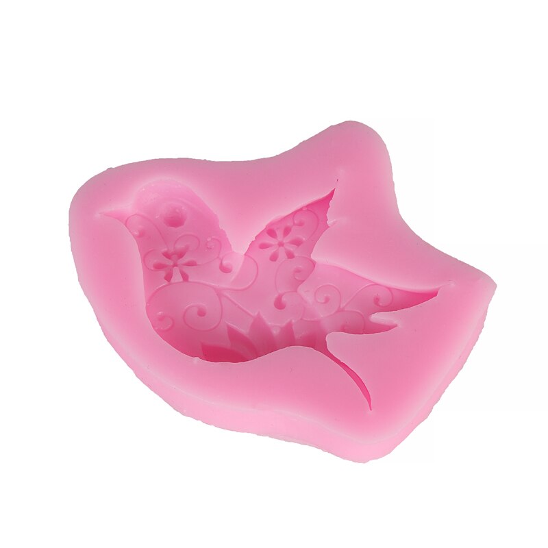 Siliconen 3D Ekster Duif Vogel Cake Sugarcraft Mold Keuken Diy Vogel Vorm Fondant Decor Mould Reuable Cake Koekjes Bakken Tool