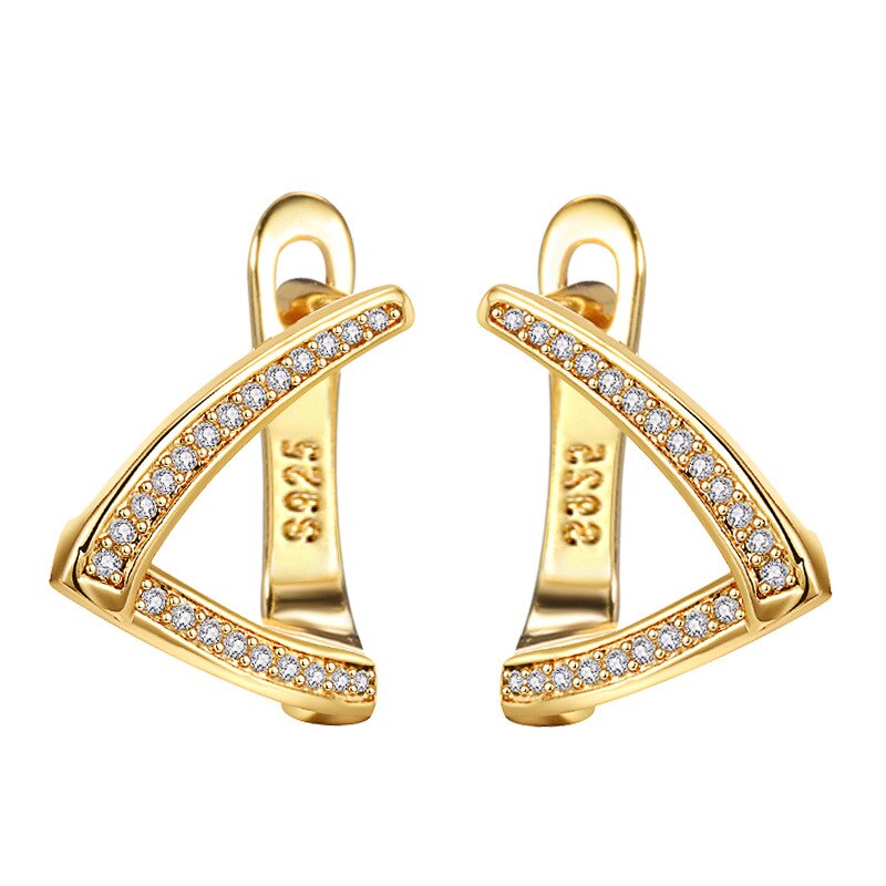 2022 neue Schmuck retro Elegante Dame Unregelmäßigen Rubin Frauen Ohrringe 14k Gold Schmuck Reales Gold aretes de mujer