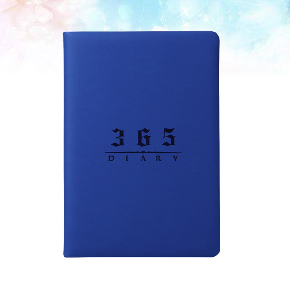 A5 Planner Efficiency Agenda Schedule Notebooks Diary Stationery for Home School Office (Red)