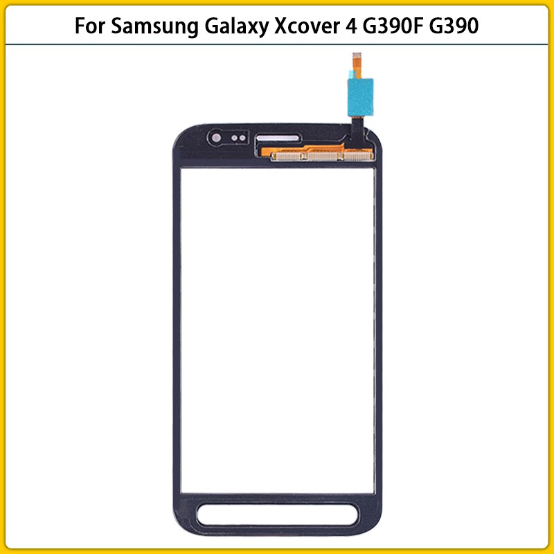 Samsung galaxy xcover 4 sm-g390f g390f g390 -kosketusnäyttöpaneelin anturin digitointilaitteen etulasin kosketusnäyttö